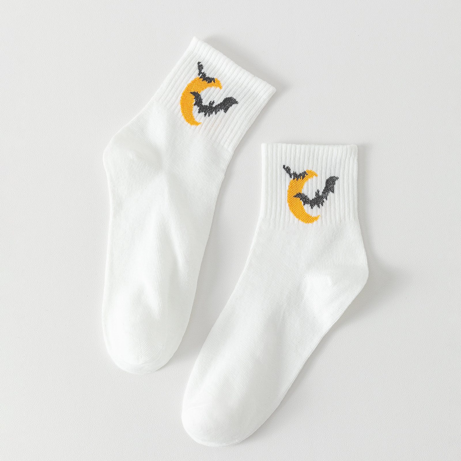 Men and Women Casual Halloween Creative Mid-Calf Cotton Stockings