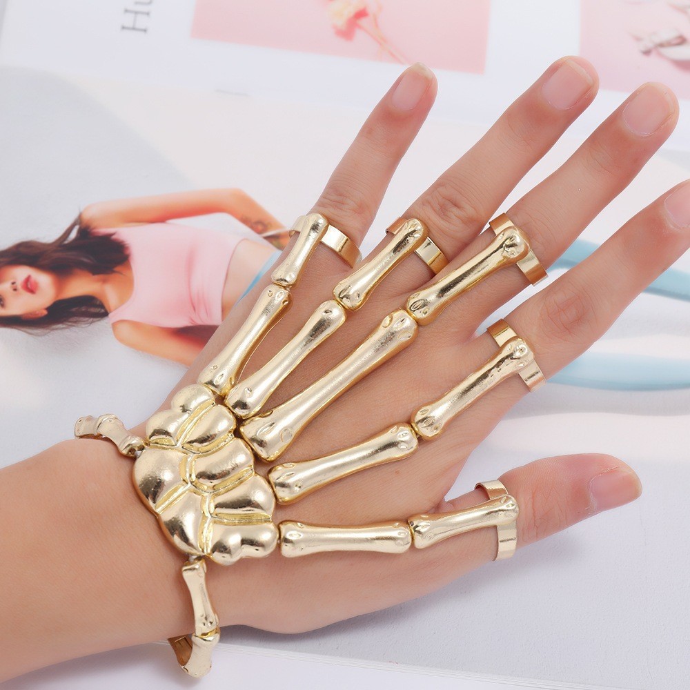 Halloween Skull Ghost Hand Bracelet