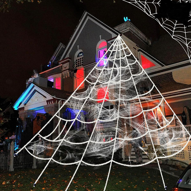 Halloween Decoration Round Spider Web