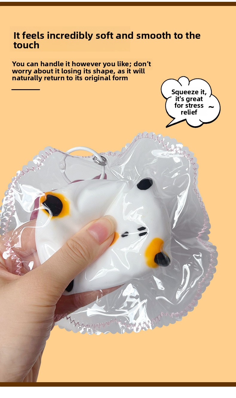 Squishy de silicona con gato tumbado | GATOKOOL
