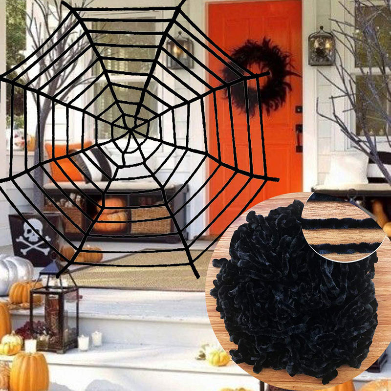 Halloween Decoration Round Spider Web