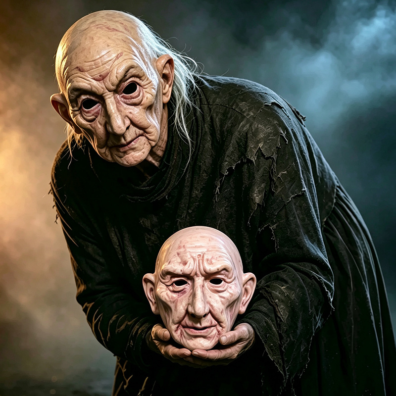 Elderly Halloween Masks