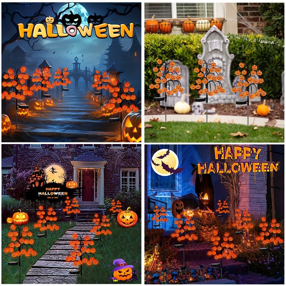 Halloween Solar Pumpkin Ground Lights