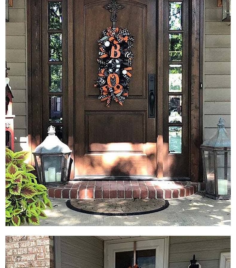 Halloween Door Wreath Decoration