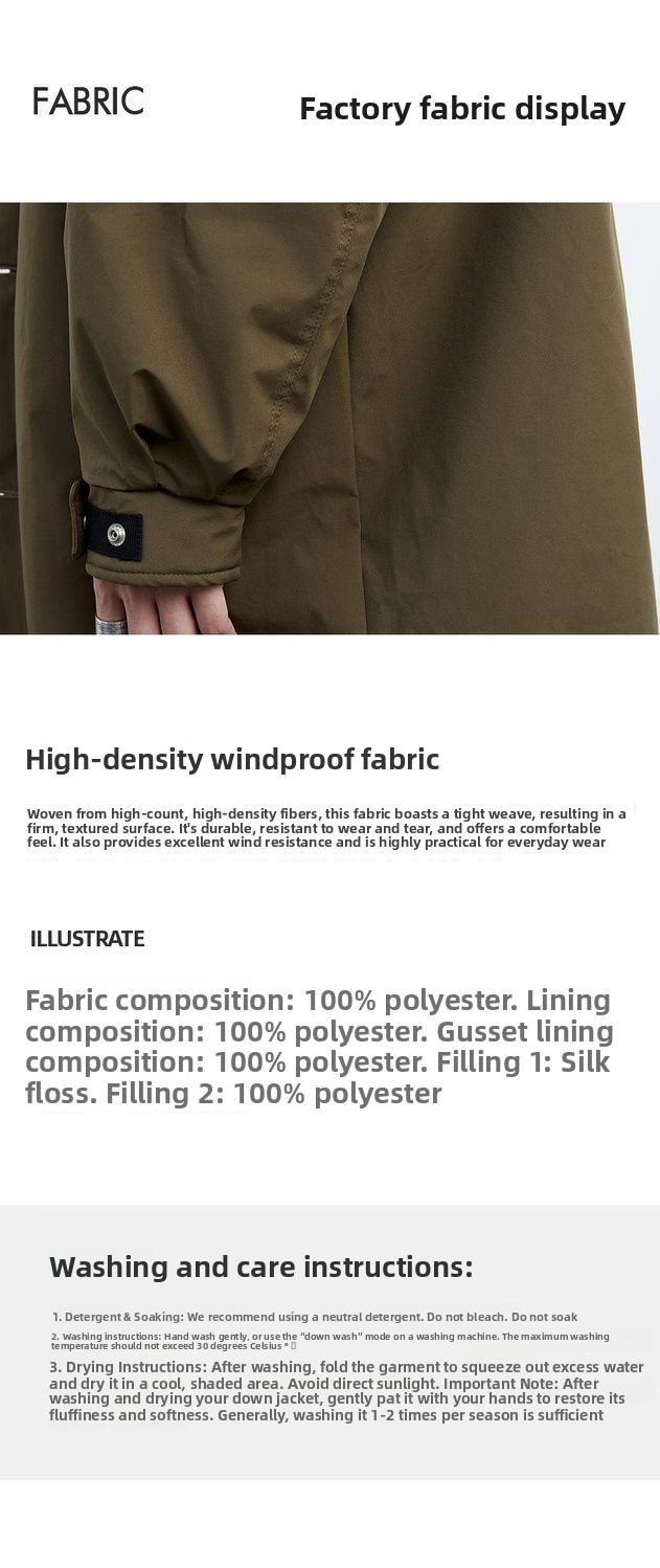 Mens Hooded Trench Coat