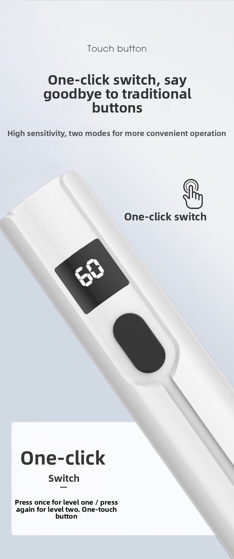 Mini Portable LCD Nail Lamp