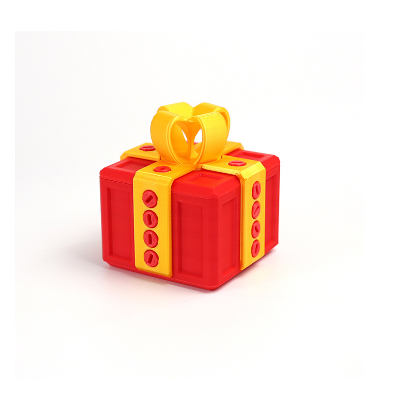 3D Printed Annoying Prank Gift Box Novelty Gag Toy