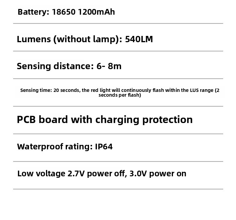 Solar Sensor Light