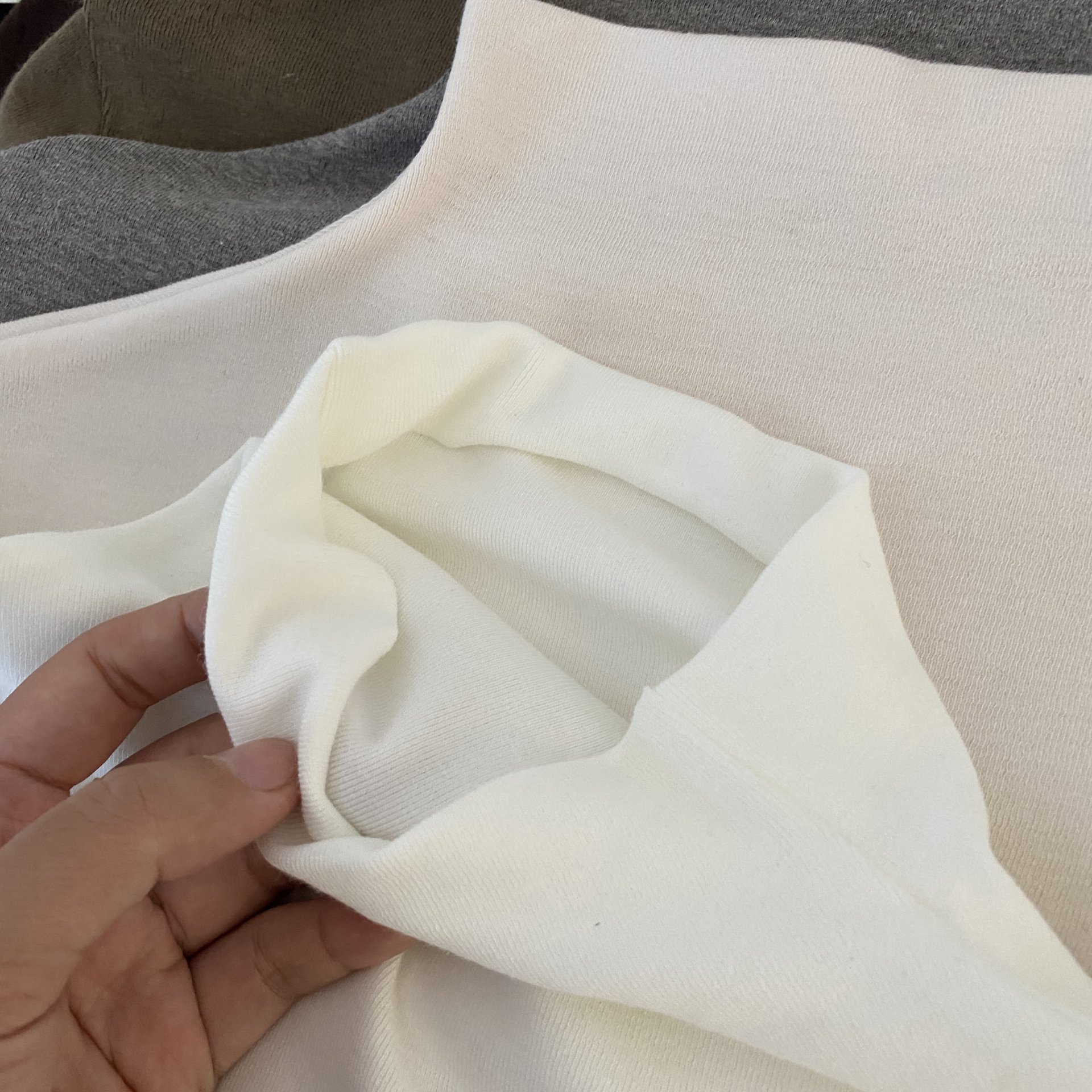 Button-down fitted pure cotton women's T-shirt