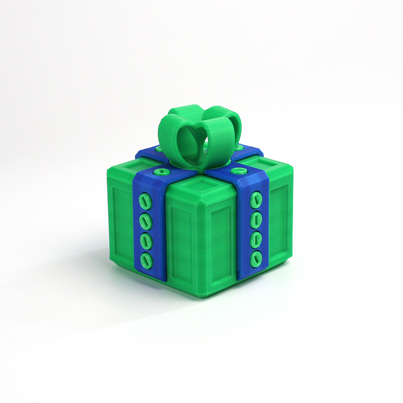 3D Printed Annoying Prank Gift Box Novelty Gag Toy