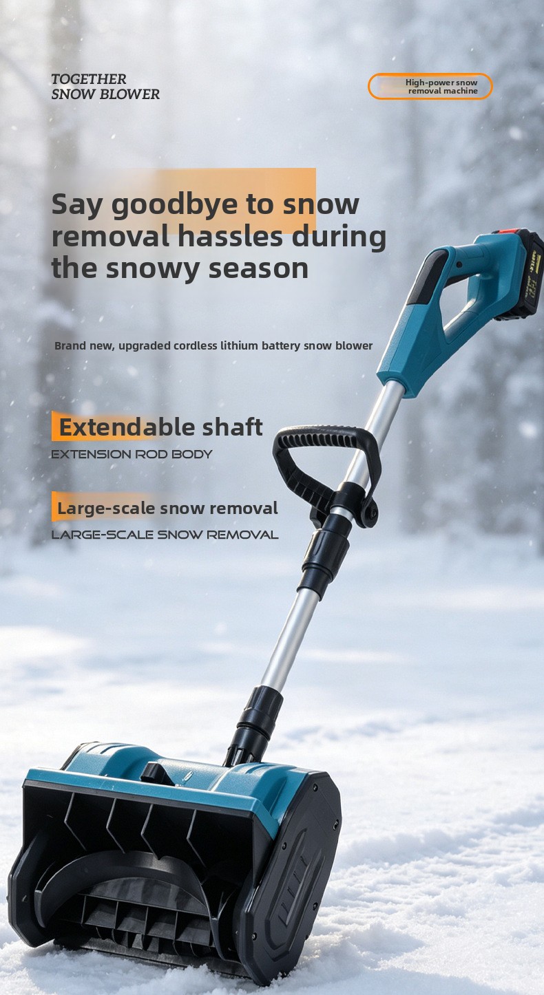Foldable Electric Snow Blower