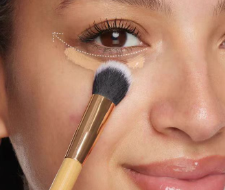 Blotting sponge brush