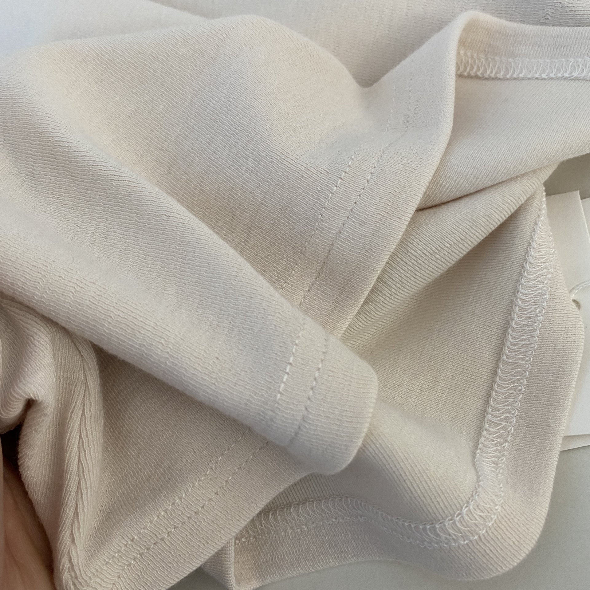 Button-down fitted pure cotton women's T-shirt