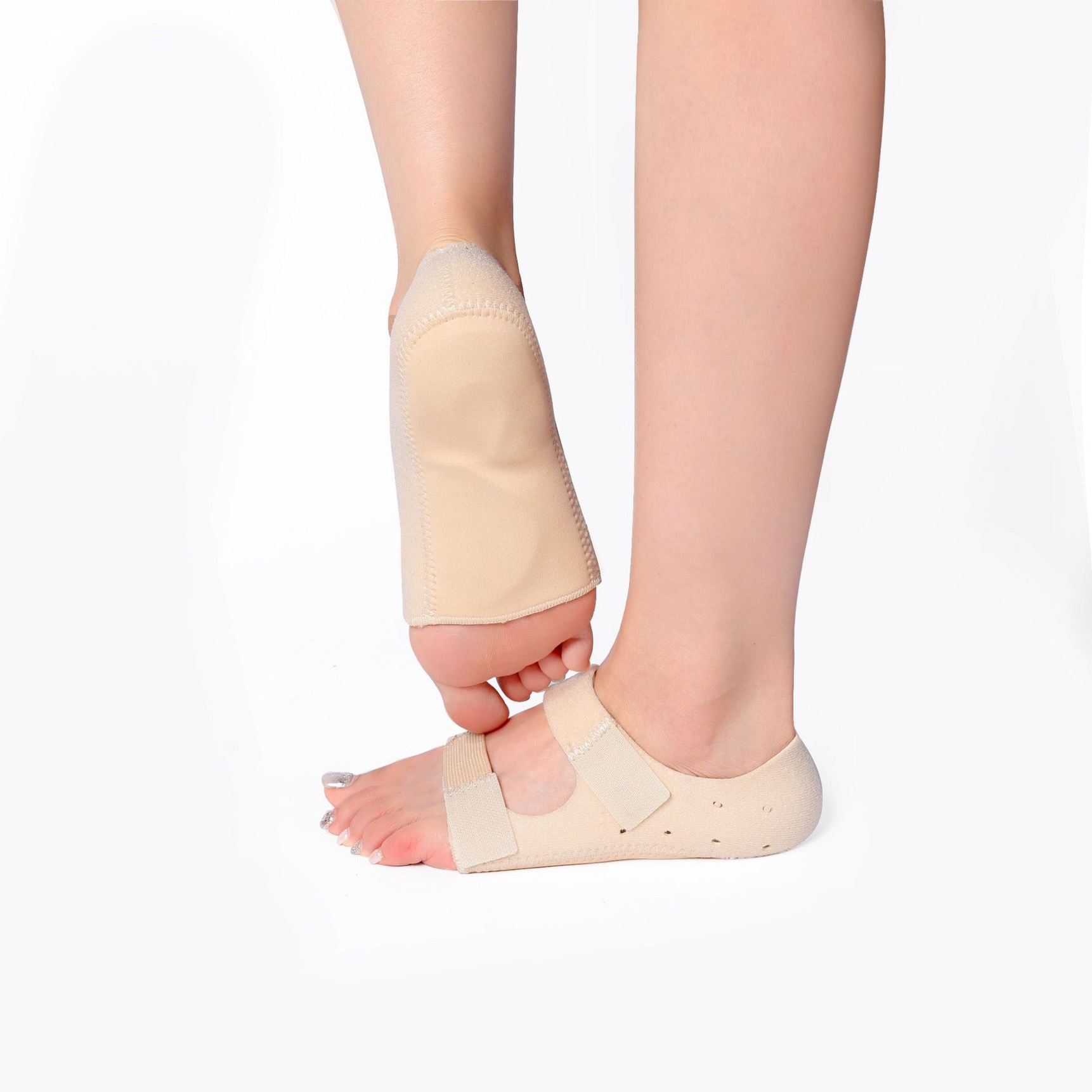 Barefoot two-in-one heel cover
