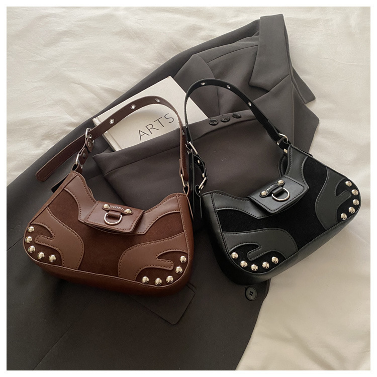 Retro Crossbody Bag with Shoulder Strap