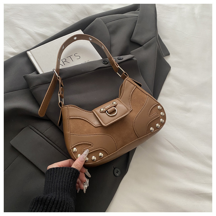 Retro Crossbody Bag with Shoulder Strap