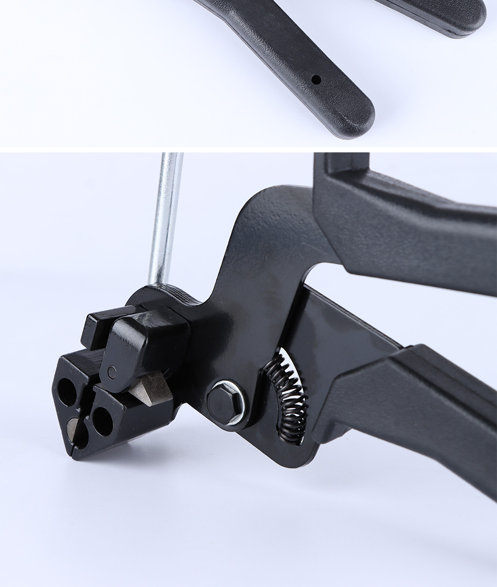 Self-locking Ribbon Clamp Tool
