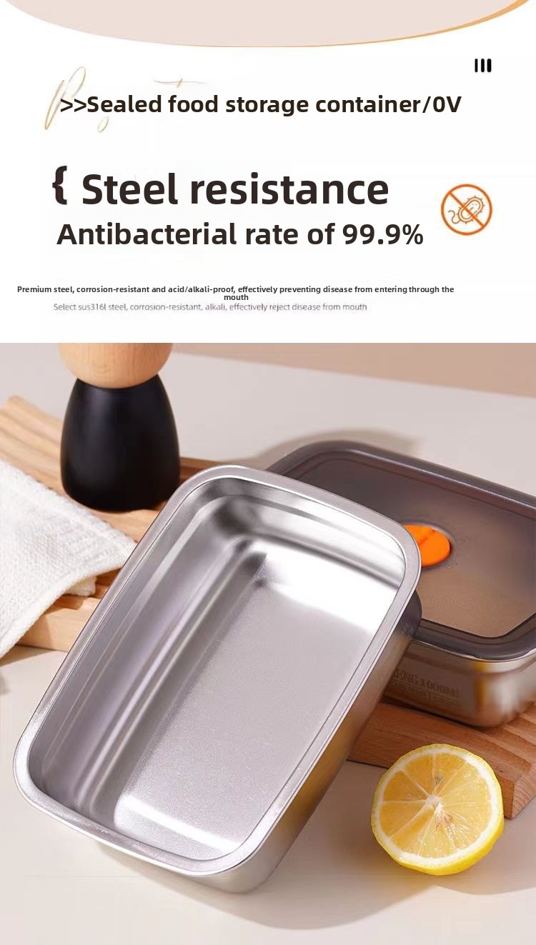 Stainless Steel Vacuum Sealed Lunch Box