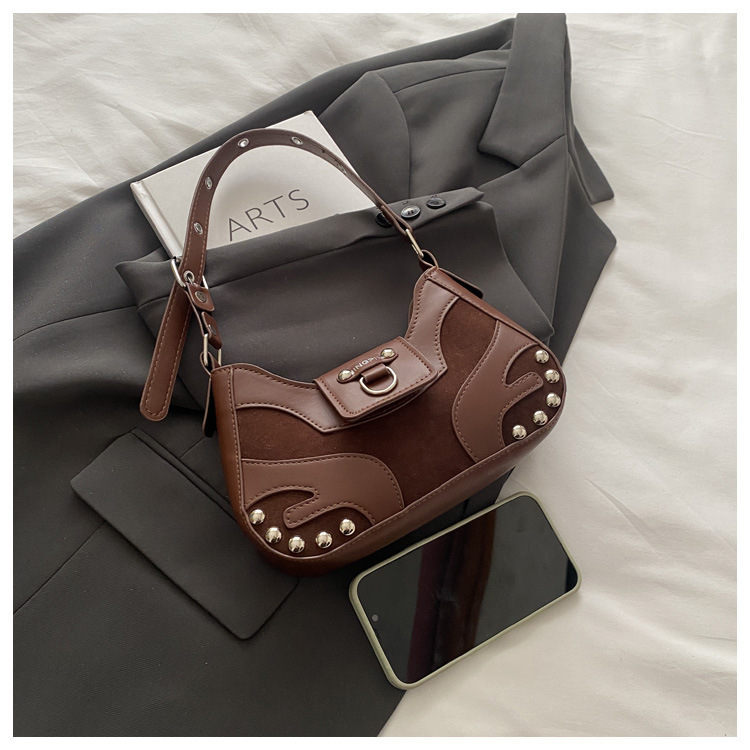 Retro Crossbody Bag with Shoulder Strap