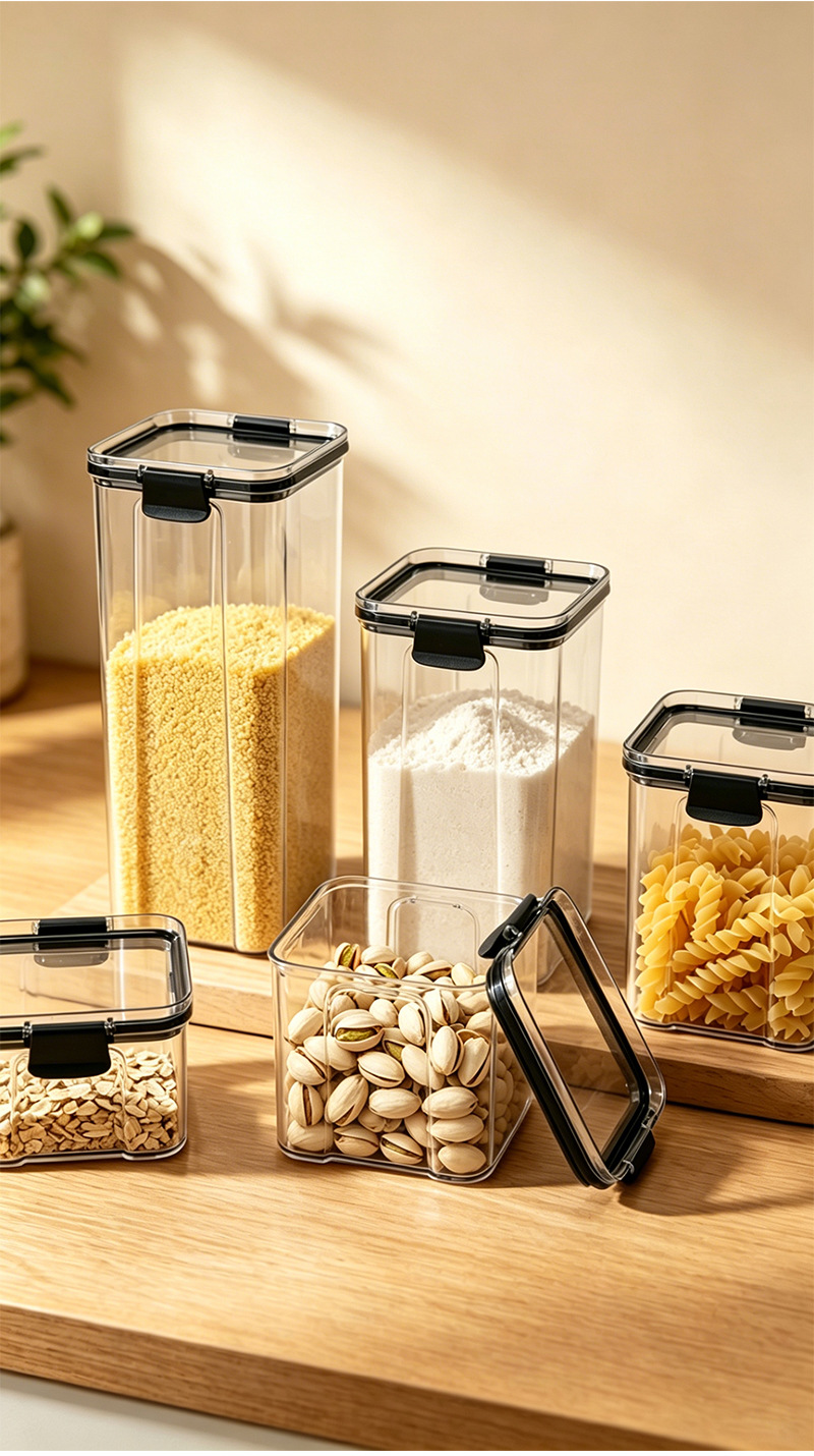Airtight Plastic Food Storage Container