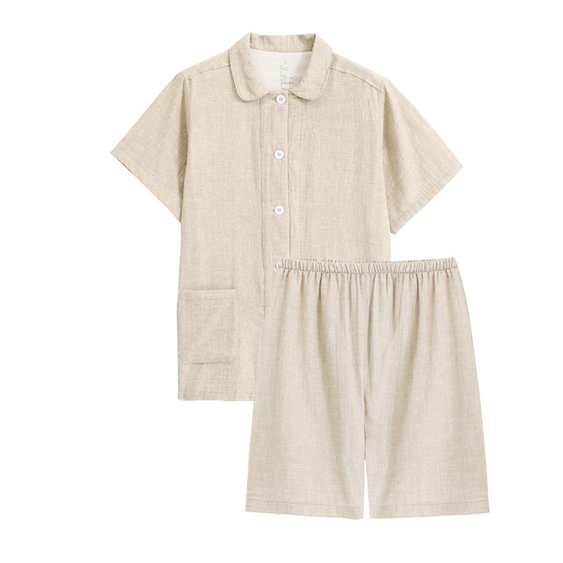 Cotton Short Sleeve Pajama Set