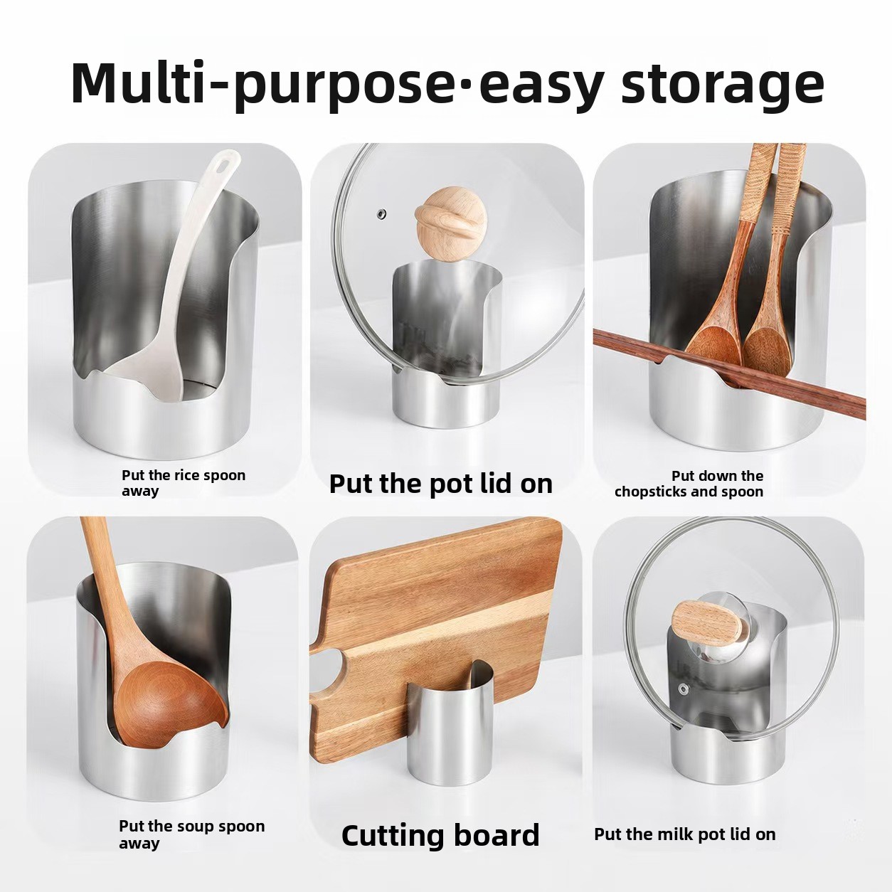Stainless Steel Kitchen Organizer Rack