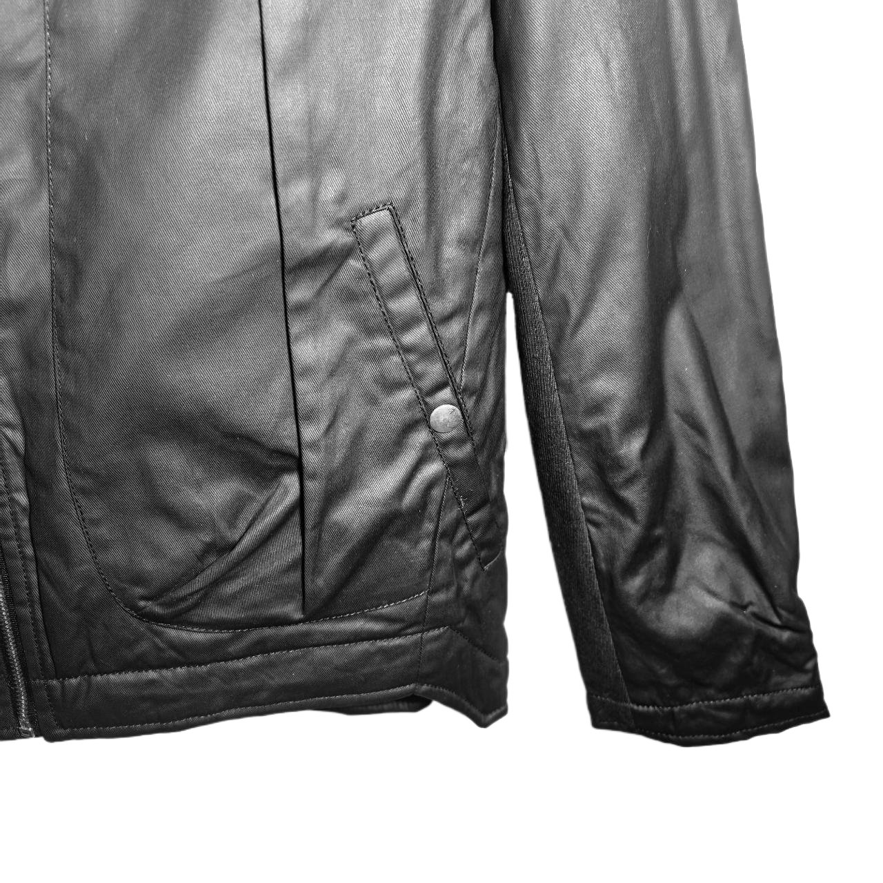 Mens Stand Collar Windproof Cotton Jacket