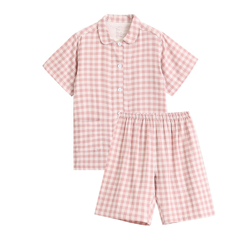 Cotton Short Sleeve Pajama Set