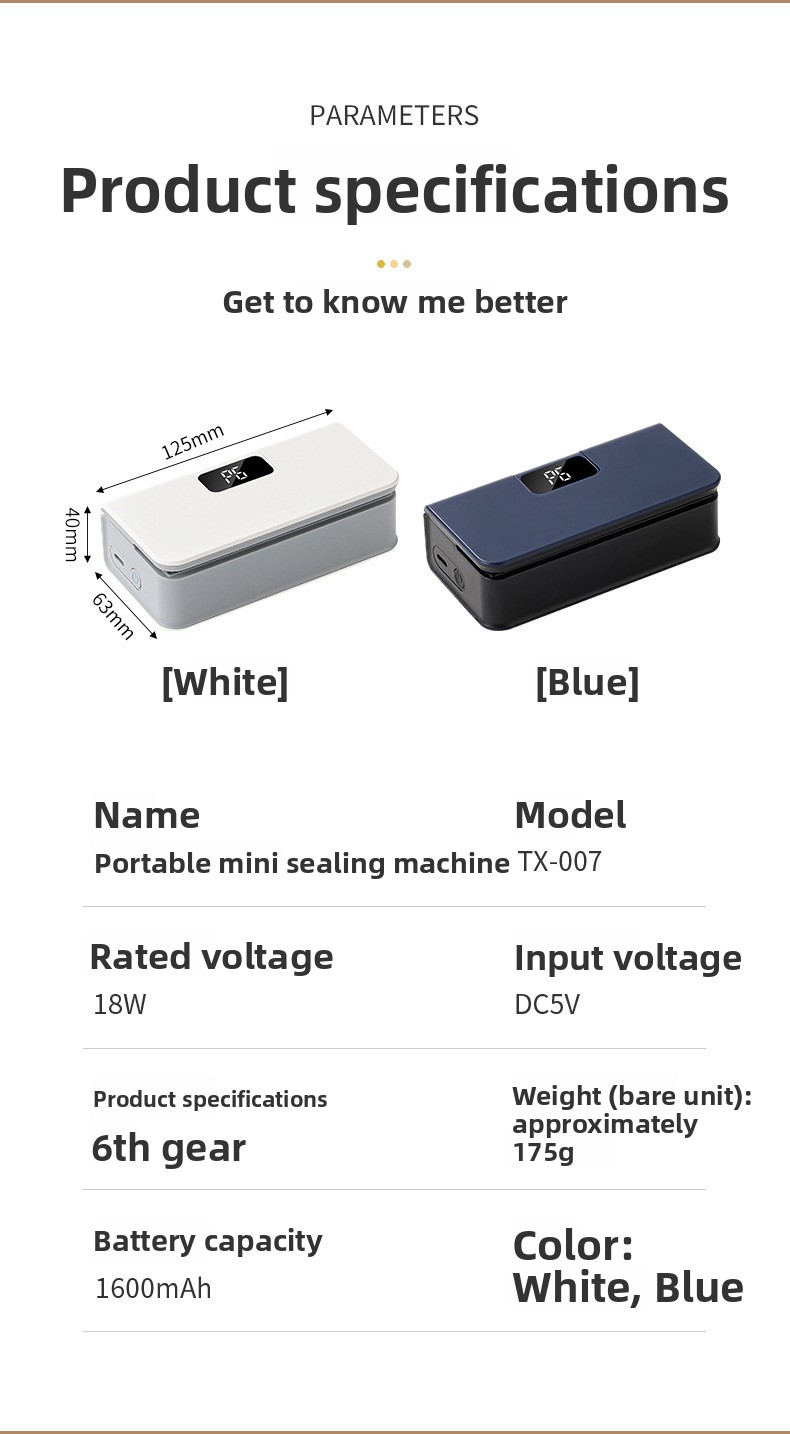 Small charging sealing machine