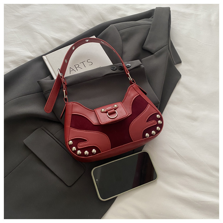 Retro Crossbody Bag with Shoulder Strap