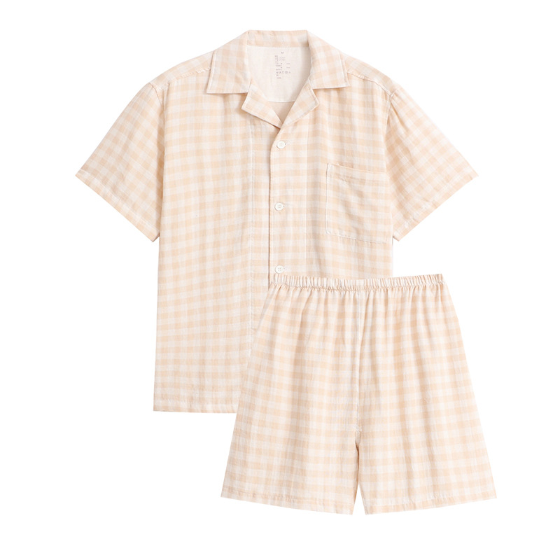 Cotton Short Sleeve Pajama Set