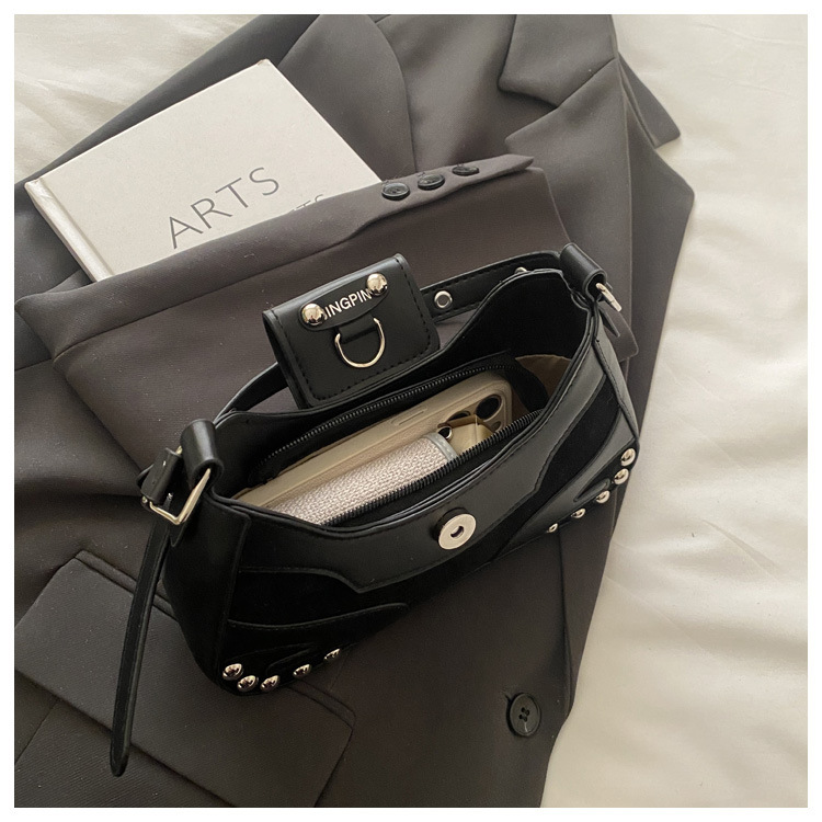 Retro Crossbody Bag with Shoulder Strap
