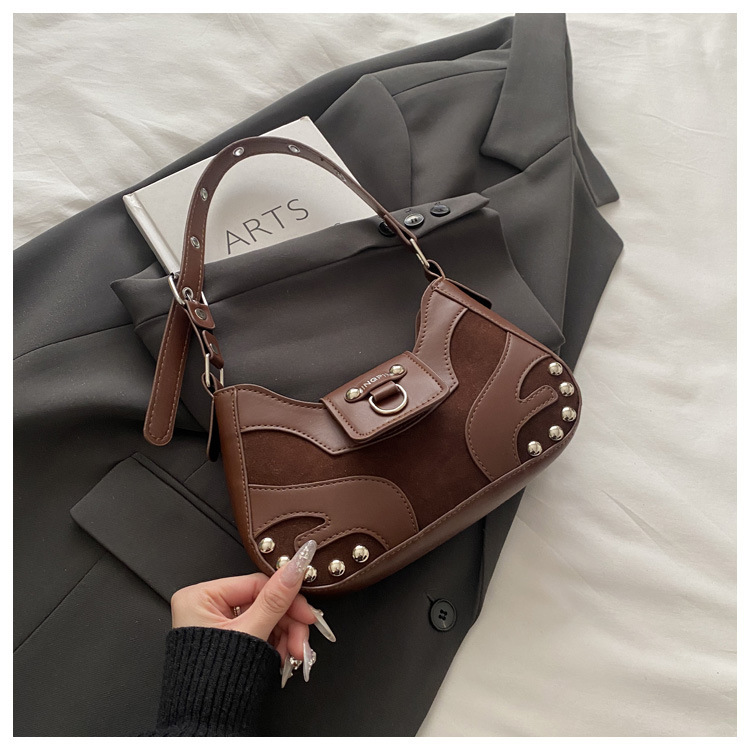 Retro Crossbody Bag with Shoulder Strap