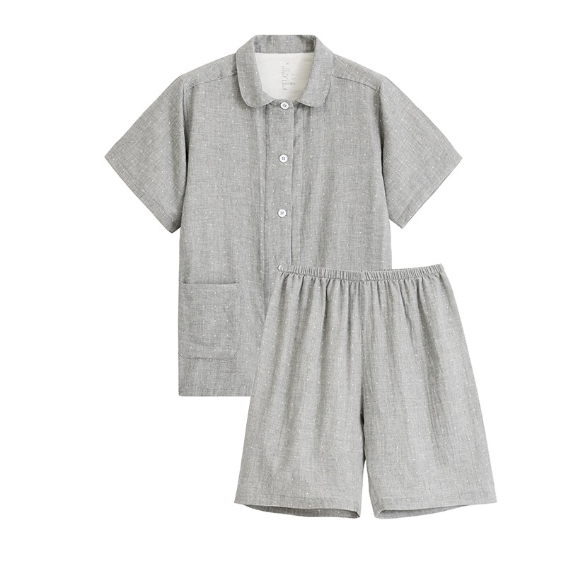 Cotton Short Sleeve Pajama Set