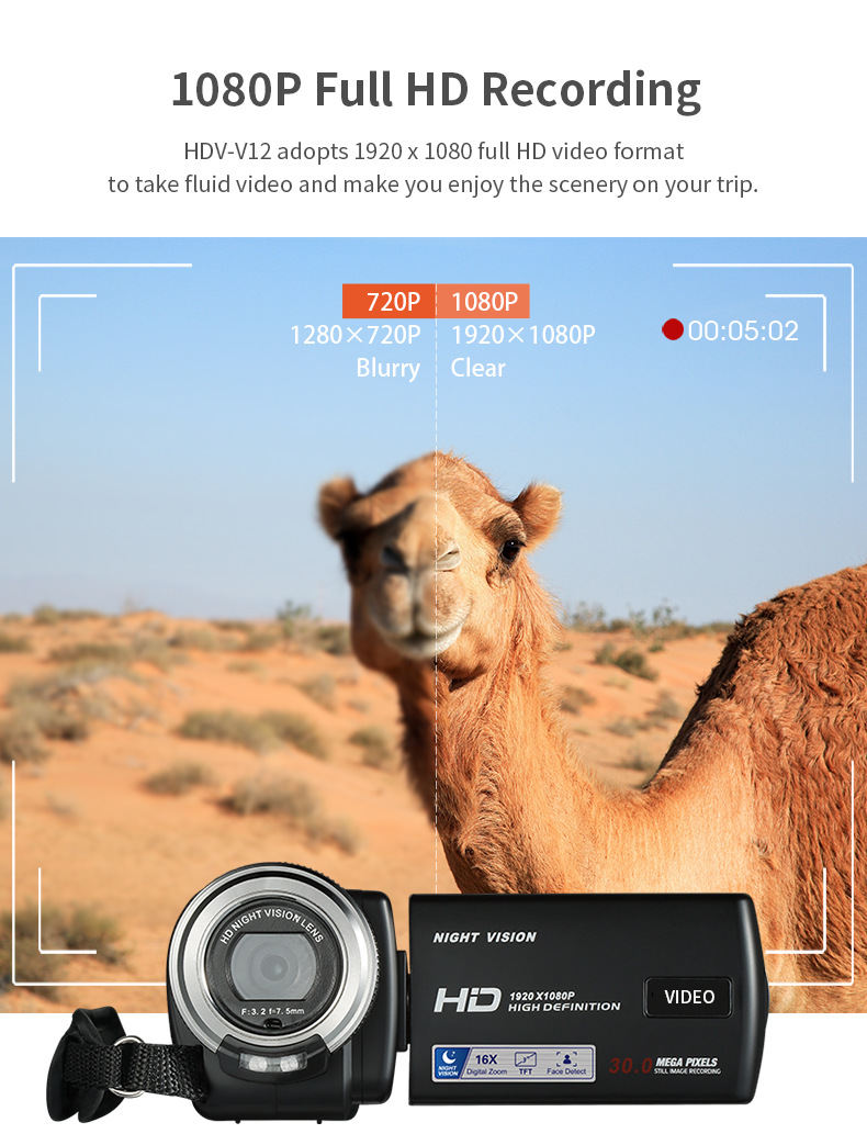 Night Vision HD Digital Camera