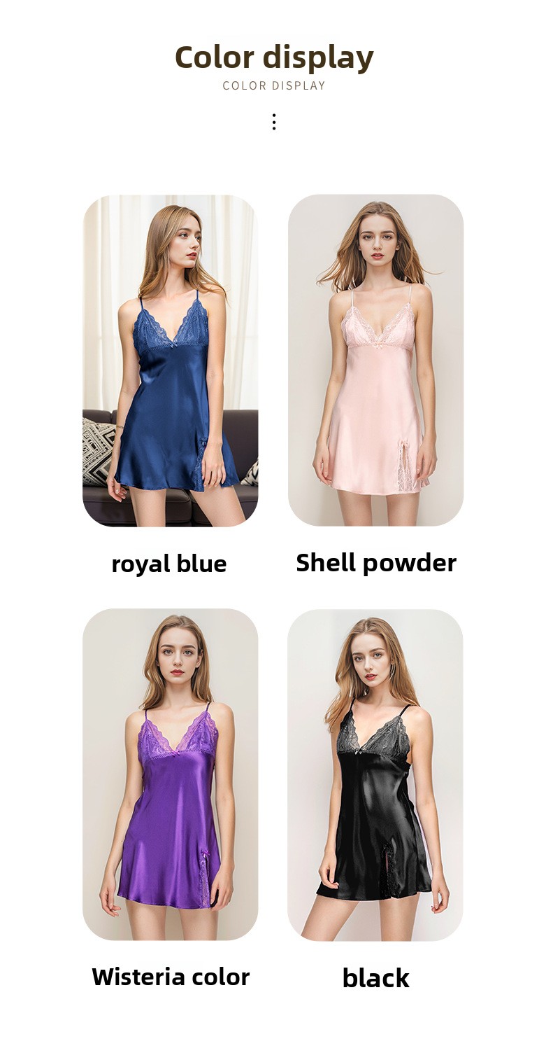 Women's Silk Camisole Nightgown