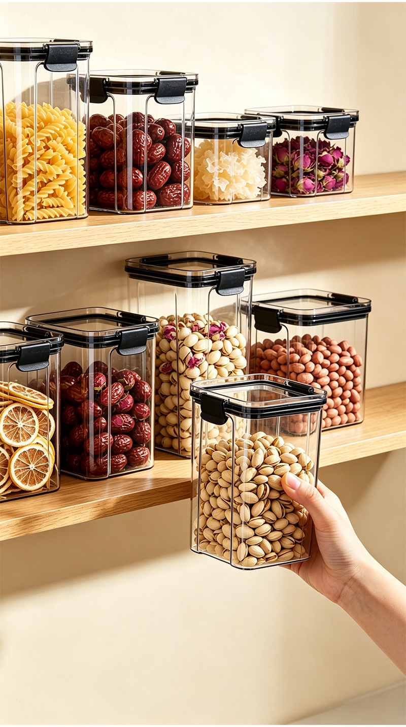 Airtight Plastic Food Storage Container