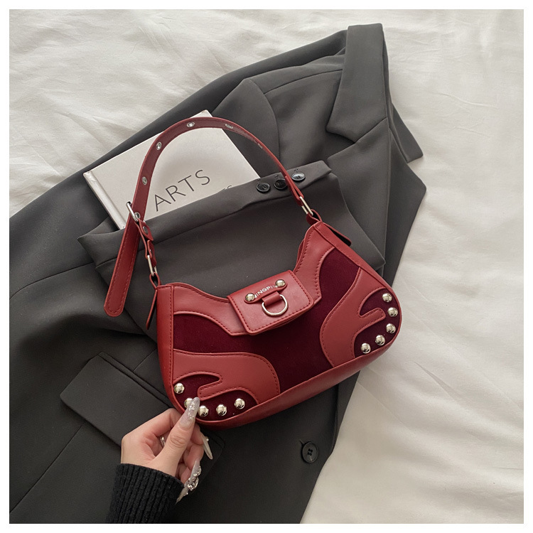 Retro Crossbody Bag with Shoulder Strap