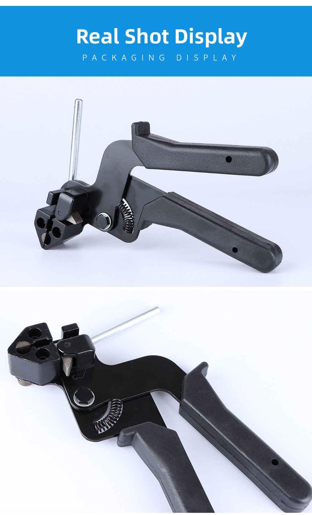 Self-locking Ribbon Clamp Tool