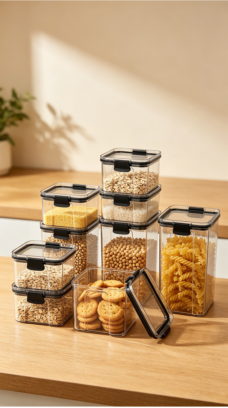 Airtight Plastic Food Storage Container