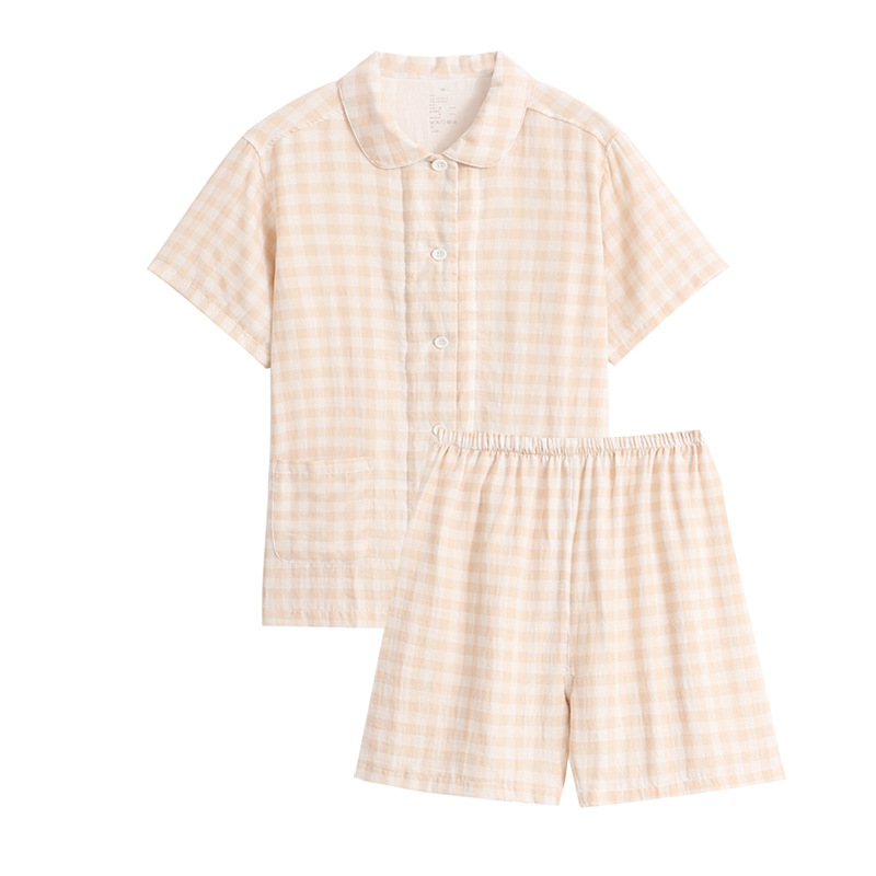 Cotton Short Sleeve Pajama Set