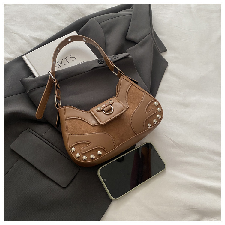 Retro Crossbody Bag with Shoulder Strap