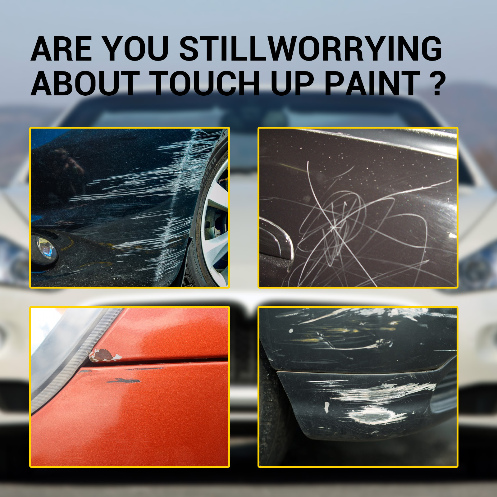 Car scratch repair cream