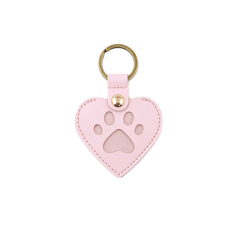 Pet Photo Hair Memorial Keychain