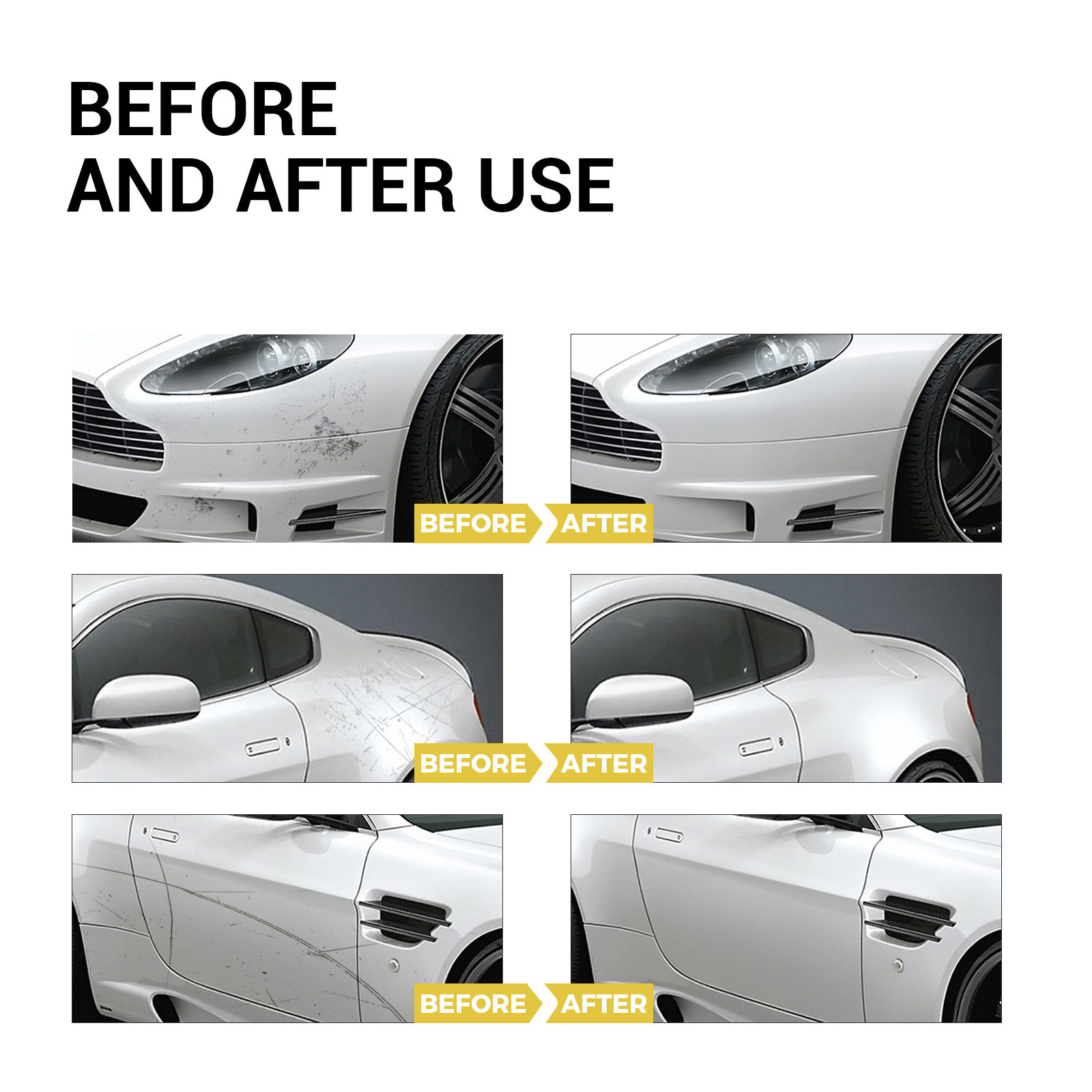 Car scratch repair cream