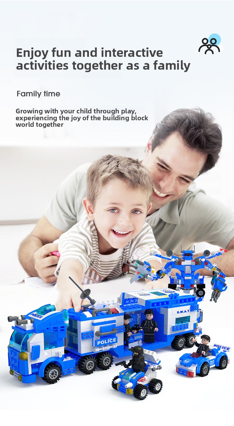 800+ Piece Small Building Blocks Kit – Themed Construction Sets – photo 6
