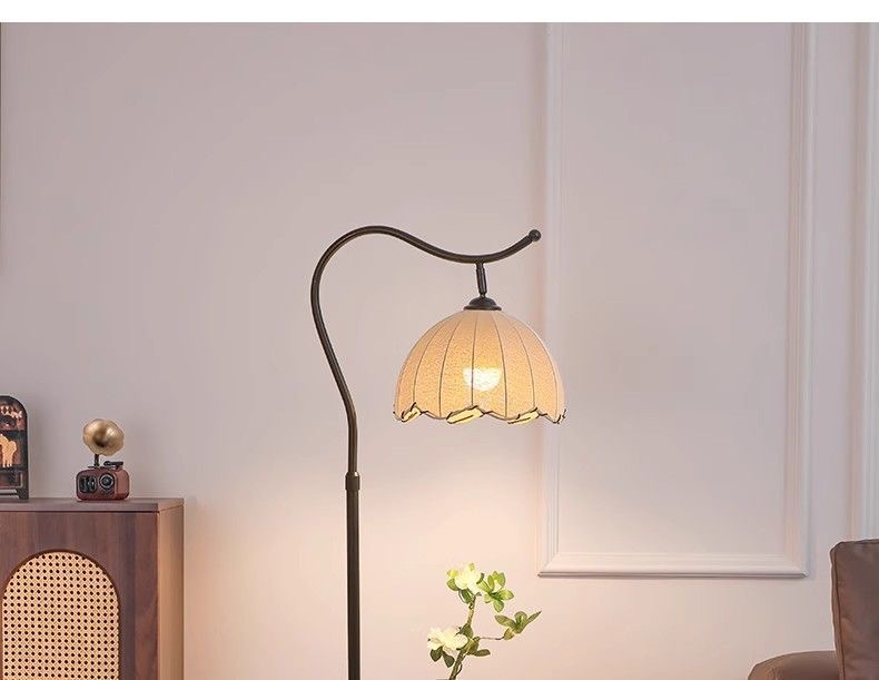 Medieval-style floor lamp