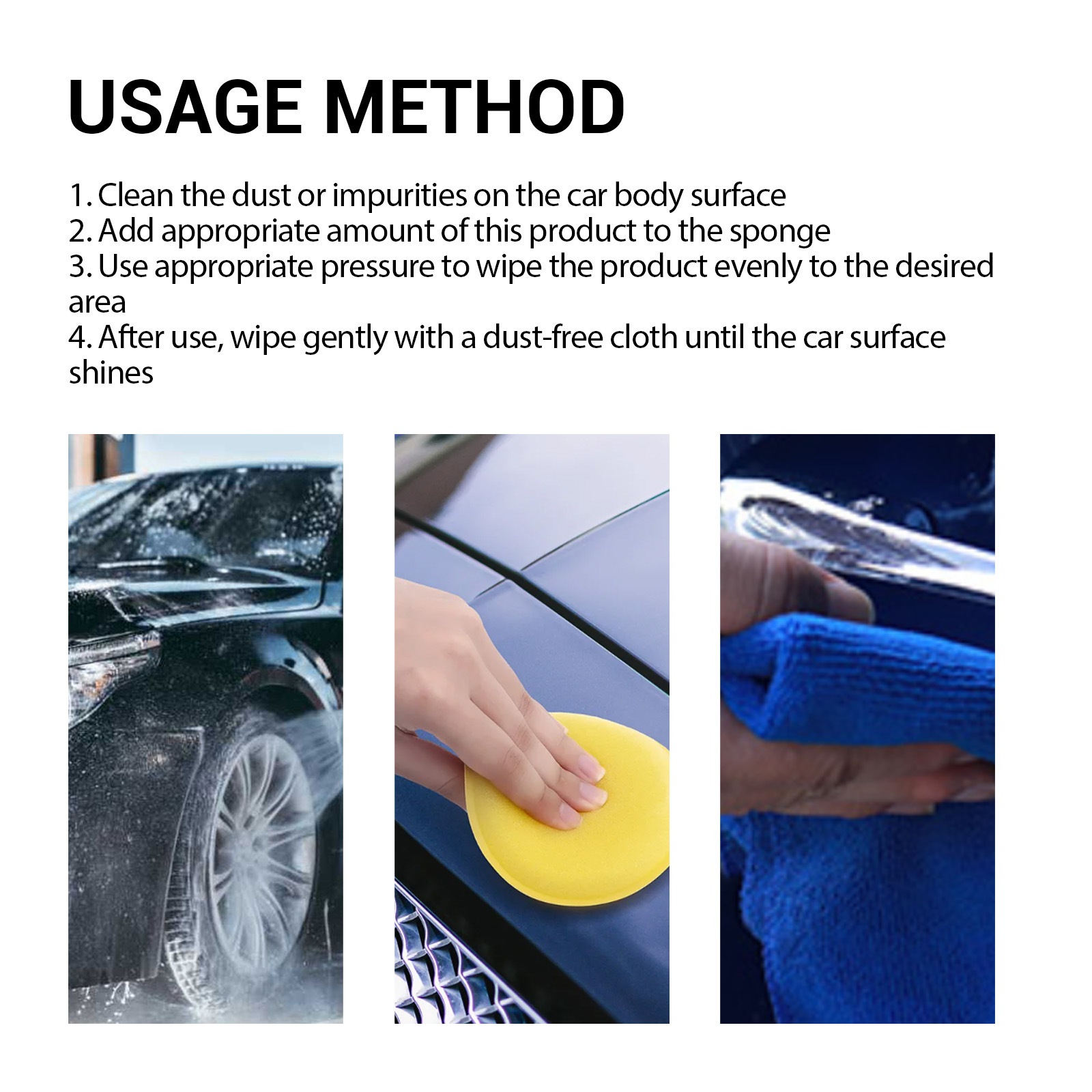 Car scratch repair cream