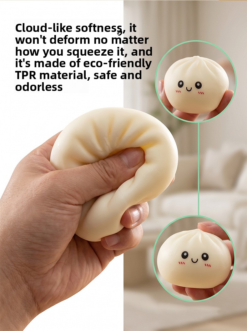 Squishy Toy Bun