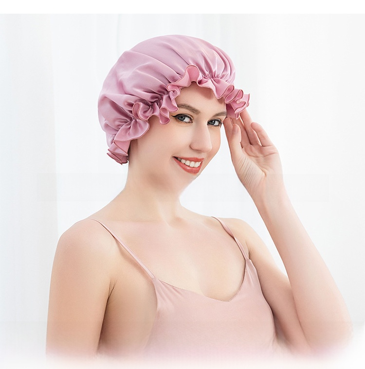 Adjustable Satin Sleep Bonnet - product detail 4